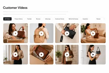 Video sales page